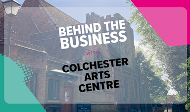 Having a chat with Colchester Arts Centre 30 Jun