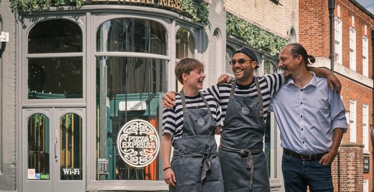 New look for Pizza Express 20 Oct