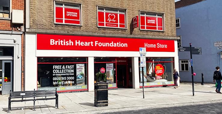 British Heart Foundation High Street Shopping