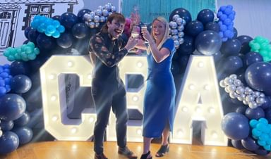 Green Recognition Silver Award Winners Toast