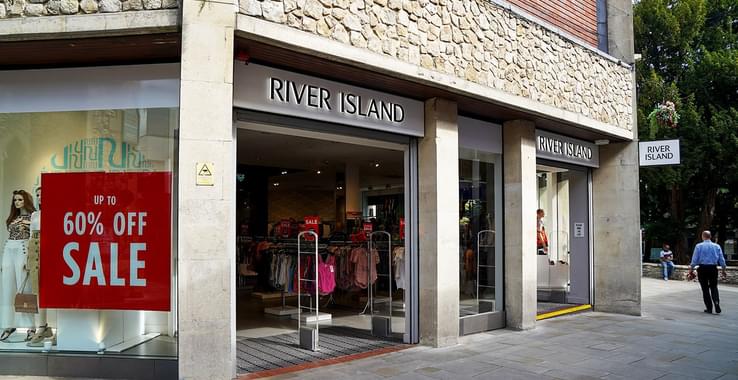 River Island Shopping