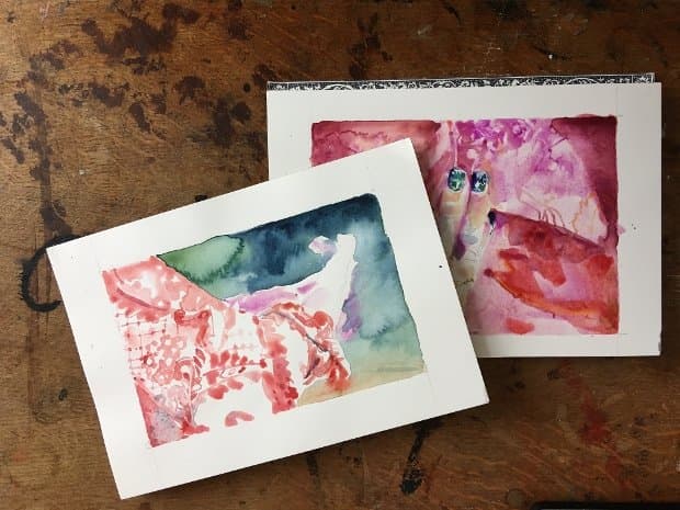 Watercolour Saturdays with Justine Moss 
